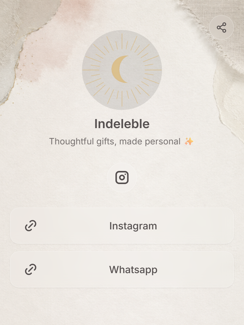 Indeleble — regalos personalizados